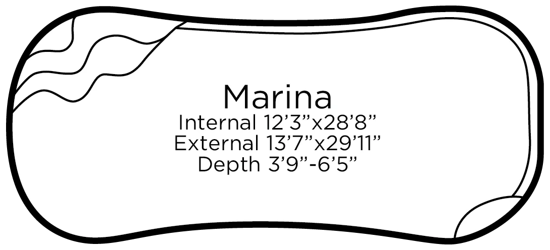 Marina plan view