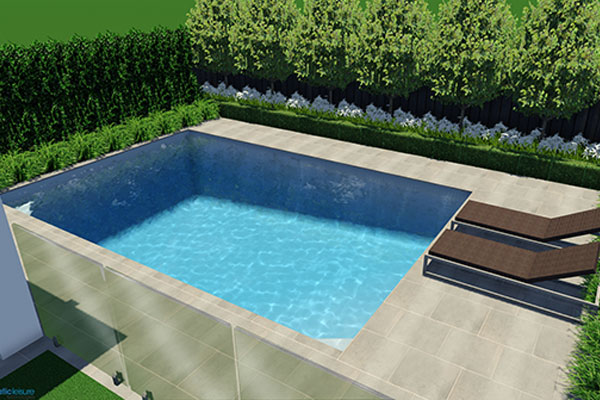 Fiberglass Swimming Pool "Avellino" (Small Pool) | Aqua Technics Pools | Pool Technology Experts